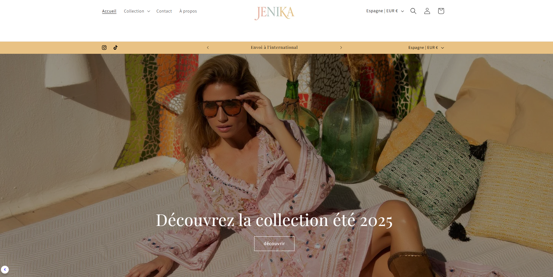 Site Web JENIKA