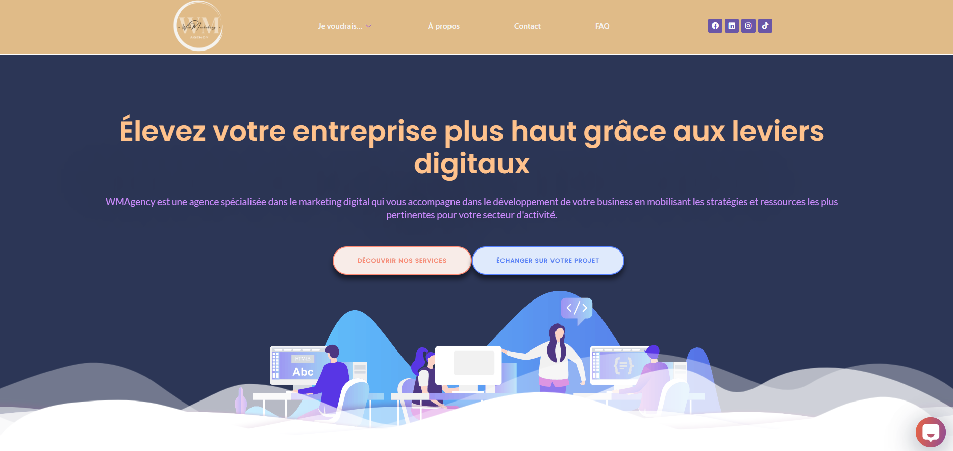 Site web WMAgency